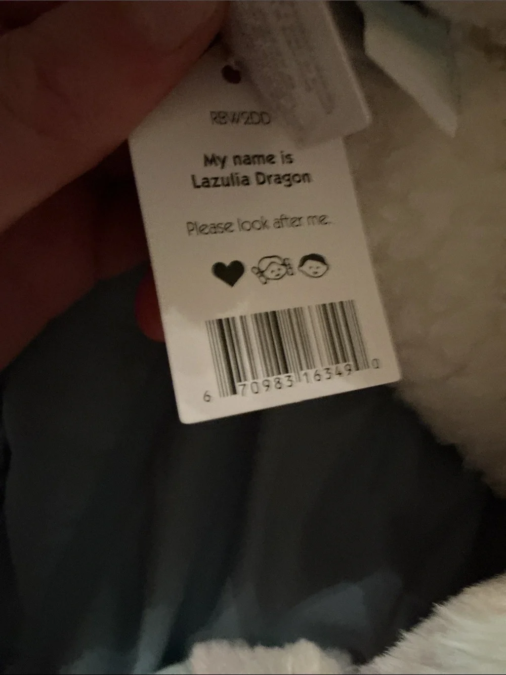 NWT NORMAL/Baby Jellycat Lazulia Dragon Plush Toy - Mint and Pink